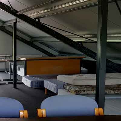 Schlafsackunterkunft